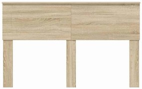 vidaXL Κεφαλάρι Δρύς Sonoma 140 cm Επεξεργασμένο ξύλο