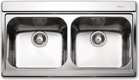 Apell Iris 9320 (89,7x51) - Ανοξείδωτος νεροχύτης - Silver