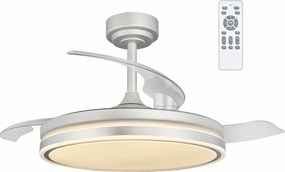 Ανεμιστήρας Οροφής CristalRecord RETRACT MOSS Γκρι 72 W