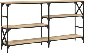 vidaXL Τραπέζι Κονσόλα Sonoma Δρυς 150 x 29 x 76,5 εκ. Επεξεργ. Ξύλο