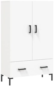 vidaXL Ντουλάπα Λευκή 69,5 x 31 x 115 εκ. από Επεξεργασμένο Ξύλο