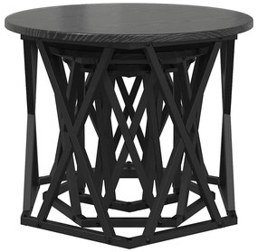 vidaXL Κομοδίνο Μονάδας 3 pcs Μαύρη δρυς 53 x 53 x 40 cm