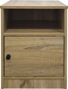 Κομοδίνο Lenea pakoworld sonoma 40x40x50εκ