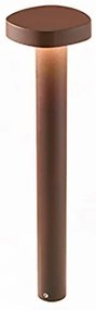 Επιδαπέδιο Φωτιστικό 50cm LED 7W IP54 3000K Ciottolo Zafferano-LD0485R3-Καφέ LD0485R3
