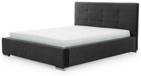 Μονό Κρεβάτι Elderio, με αποθηκευτικό χώρο, μαύρο 160x105x220cm-BOG4175