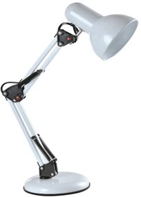 Επιτραπέζιο Φωτιστικό YQ-2811 CLARK WHITE TABLE LAMP Δ3 - Μέταλλο - 77-4494