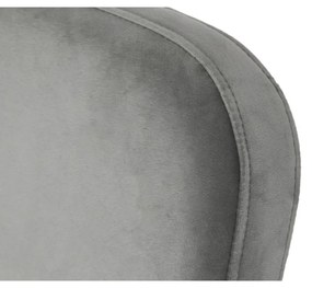 Κάθισμα DKD Home Decor Γκρι Μέταλλο 62 x 76 x 76 cm 55 x 71 x 72 cm