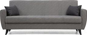 3-Seat Sofa-Bed Zaden - Light Grey Light Grey