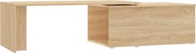 vidaXL Τραπεζάκι Σαλονιού Sonoma Δρυς 150x50x35 εκ. από Επεξ. Ξύλο