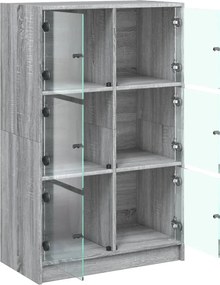 vidaXL Ντουλάπι με Πόρτες 68x37x109 εκ. από Επεξεργασμένο Ξύλο