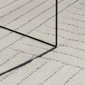 vidaXL Χαλί για εσωτερικούς και εξωτερικούς χώρους PALMERAS Κρεμ