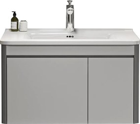 Martin Yvonne 80 Grey Plywood - Βαση Επιπλου με Νιπτήρα