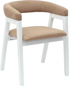 vidaXL Καρέκλες φαγητού 2 pcs Λευκό 54 x 57 x 73 εκ