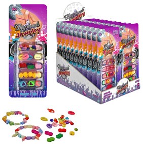 Καρτέλα Πολύχρωμες Χάντρες 10x24x2.5cm ToyMarkt 971187 - 20 ΤΕΜ 77-1167