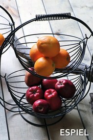 ΚΑΛΑΘΙ ΦΡΟΥΤΩΝ ΔΙΠΛΟ ΜΑΥΡΟ 44ΕΚ