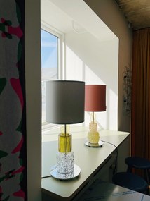 Επιτραπέζιο Φωτιστικό Vintage Micro από Αυθεντικά Γυαλιά Murano 55cm