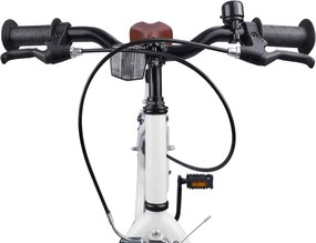 vidaXL Παιδικό Ποδήλατο 18 ίντσες για 5-7 ετών λευκό