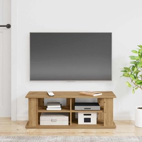 vidaXL Βάση τηλεόρασης Artisan Oak 96 x 35 x 33,5 εκ