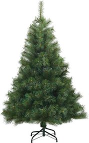 vidaXL Τεχνητό Χριστουγεννιάτικο Δέντρο Πράσινο 150 cm ΠΕ και PVC
