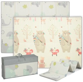 Baby Play Mat Animal Pattern Αφρός πάχους 1,5 cm Αντιολισθητική επένδυση