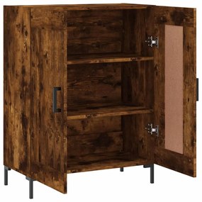 vidaXL Ντουλάπι Καπνιστή Δρυς 69,5 x 34 x 90 εκ. Επεξεργασμένο Ξύλο