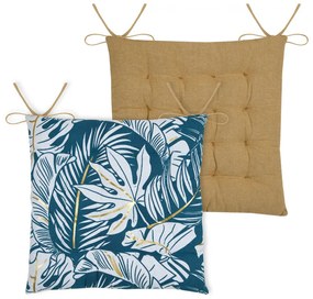 Μαξιλάρι Καρέκλας 2 Όψεων (38x38+4) S-F Aloha Blue CUD704002GAL