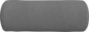 vidaXL Μαξιλάρια Στήριγμα 2 pcs Σκούρο Γκρι Ø 25 x 70 cm