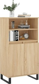 vidaXL Ντουλάπι Sonoma Δρυς 60 x 36 x 110 εκ. από Επεξεργασμένο Ξύλο