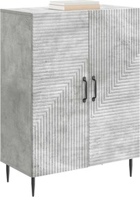 vidaXL Πλαϊνό γραφείο Γκρι Σκυροδέματος 66 x 34,5 x 89,5 εκ