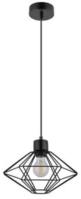 Φωτιστικό Οροφής Vario S 40552 28x28x80cm 1xE27 60W Black Sigma Lighting