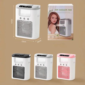 Aνεμιστήρας USB Υδρονέφωσης 7.5W Αρωματιστής Χώρου - Μαύρο