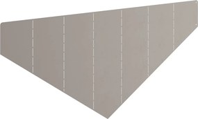 vidaXL Περίγραμμα γκαζόν 4 τμχ. 100 x 45 cm Ατσάλι Σκ rusty