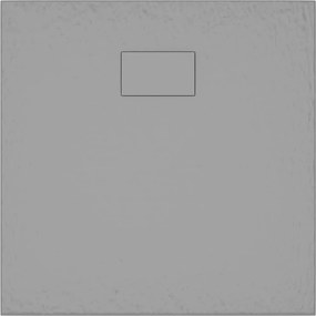 vidaXL Βάση Ντουζιέρας Γκρι 80 x 80 εκ. από SMC
