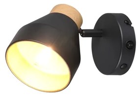 Φωτιστικό Σποτ Reality Lighting -RL VALENTIN R81921732 Μαύρο Ματ (Black Mat)