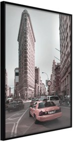 Αφίσα - Flatiron Building - 20x30 - Μαύρο - Χωρίς πασπαρτού