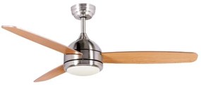 Ανεμιστήρας Οροφής Cf-4812 Satin Nickel 48" Με Led Φως Και Τηλεχειριστήριο 85w 5205505901981 IQ 5205505901981