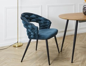 ΚΑΡΈΚΛΕΣ &amp; ΠΟΛΥΘΡΌΝΕΣ SAWYER CHAIR DUCK BLUE A1 HD0357