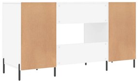 VidaXL Γραφείο Λευκό 140 x 50 x 75 εκ. από Επεξεργασμένο Ξύλο