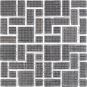 vidaXL Πλακίδια Μωσαϊκού Γκρι 30 x 30 cm Μάρμαρο