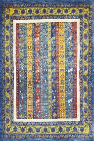 Χειροποίητο Χαλί Persian Gabbeh Lori Wool 103Χ144 103Χ144cm