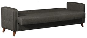 Καναπές Κρεβάτι Τριθέσιος ArteLibre GABRIEL 3S Γκρι 216x79x81cm