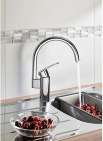 Kitchen Tap Grohe Wave Cosmopolitan - 32449001 C σχήμα Μέταλλο