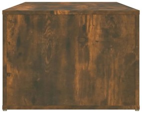 vidaXL Τραπεζάκι Σαλονιού Καπνιστή Δρυς 100x50x36 εκ. Επεξεργασμ. Ξύλο