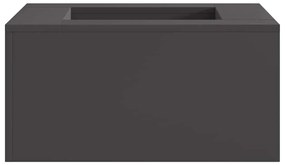 vidaXL Φωτιά Μαύρο 60 x 60 x 30 cm Κρύα έλαση από χάλυβα