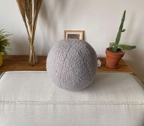 Διακοσμητικό Μαξιλάρι Γκρι TEDDY TOP 25 25x25x25