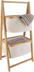 Ραφιέρα Δαπέδου 2 Θέσεων (44x34x90) T-D Natural/Bamboo 98204104
