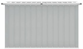 vidaXL Μπαούλο Αποθήκευσης Κήπου Γκρι 149 x 99 x 93 εκ.