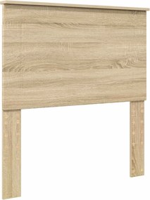 vidaXL Κρεβάτι Αποθήκης Δρύς Sonoma 90 x 200 cm Επεξεργασμένο ξύλο