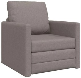 vidaXL Καθιστικό Κρεβάτι 2-σε-1 Ταπέ 74x77x81 εκ Ύφασμα