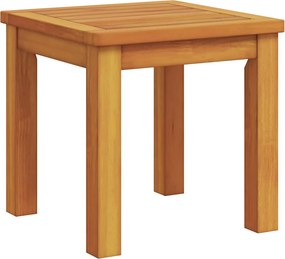 vidaXL Τραπεζάκι Πλευράς Φυσικό Λάδι 35 x 35 x 34 εκ.